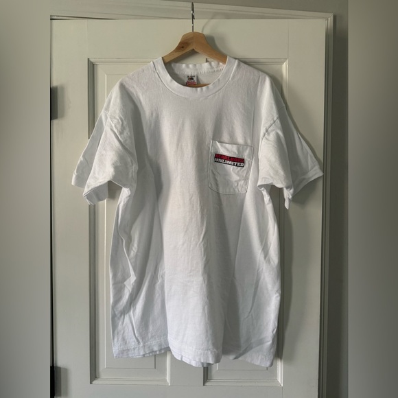 *Rare* Vintage Marlboro Pipestone Pass Map Single Stitch T-shirt 1996 sizeXL - Picture 4 of 6